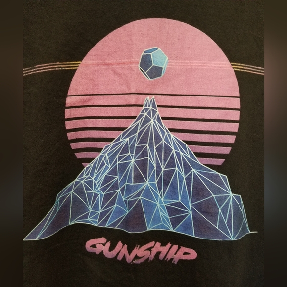 Men's "Gunship" Band Graphic T-Shirt - Picture 2 of 3